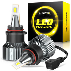 AUXITO PSX26W LED fog light pack enhances nighttime visibility for safer driving.