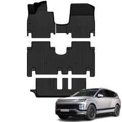 Auxko all-weather floor mats for IONIQ 9 provide tailored coverage and durable protection.