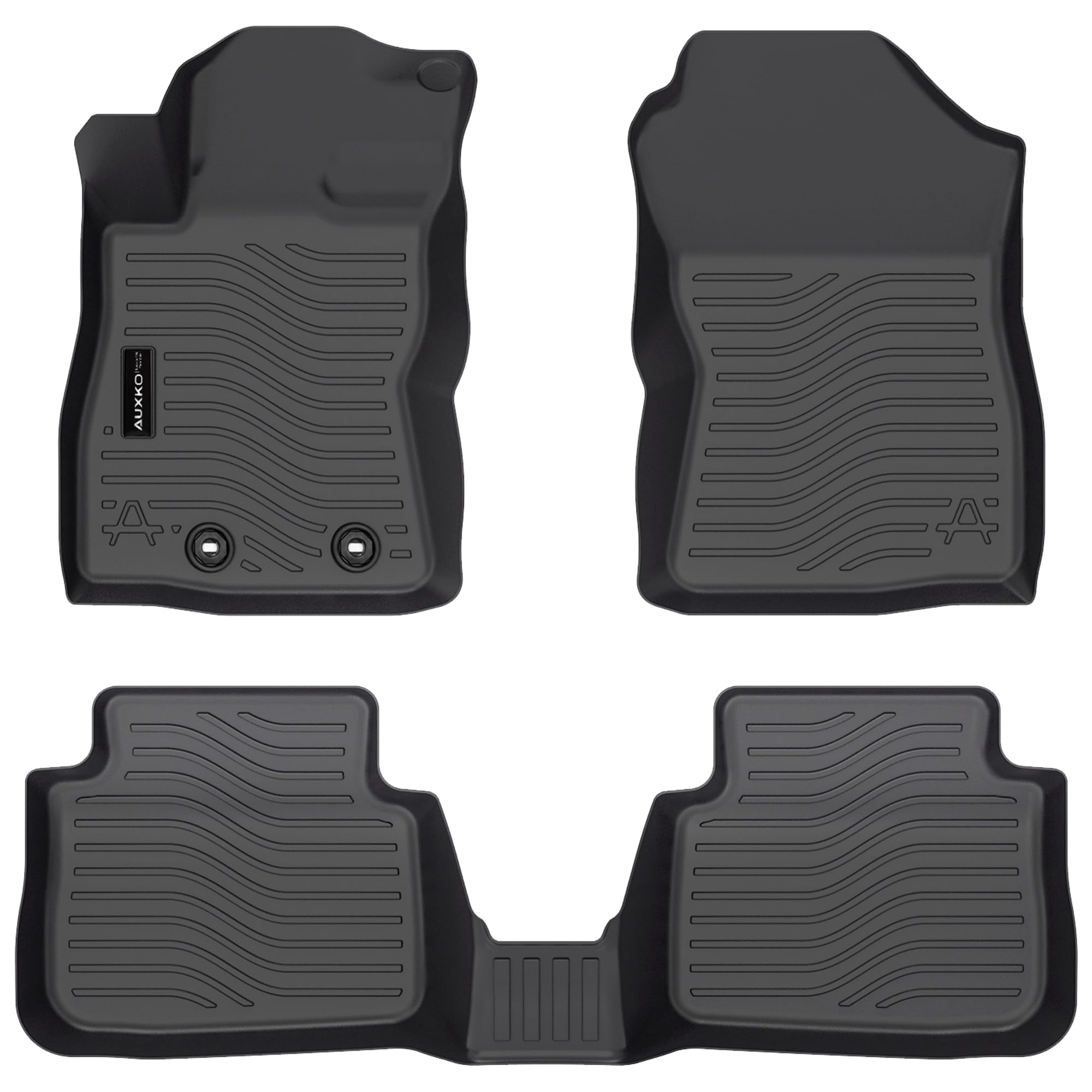 Auxko all-weather mats for Subaru Impreza guard against dirt and spills.