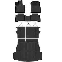 Auxko cargo mat backrest view highlighting integrated protection
