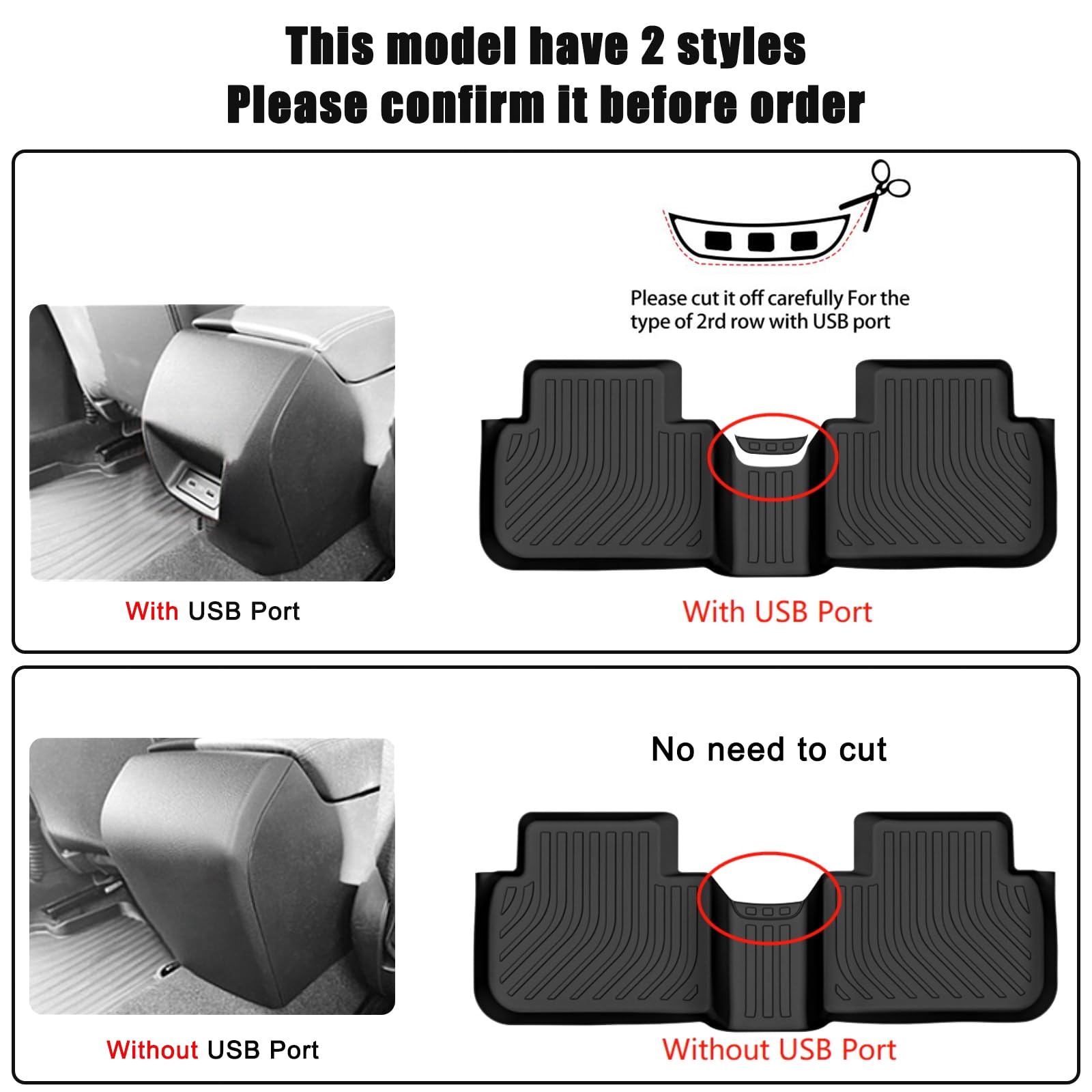 AUXKO cargo mat for Honda Civic sedan 2026 with trunk coverage keeps cargo area tidy.