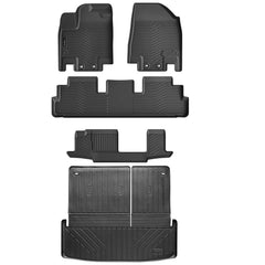 Auxko cargo mat for Nissan Pathfinder 8-seat keeps cargo area clean and organized