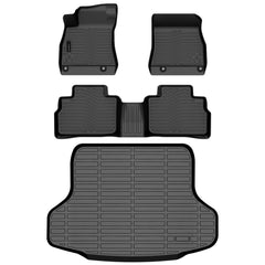 AUXKO cargo mat for Sentra with edge-to-edge protection in the trunk area.