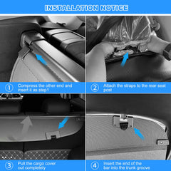 AUXKO privacy shade for Mazda CX-5 shields luggage from UV sun