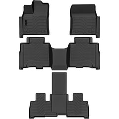 Auxko Sequoia all-weather mats protect interiors in rain, mud, and snow