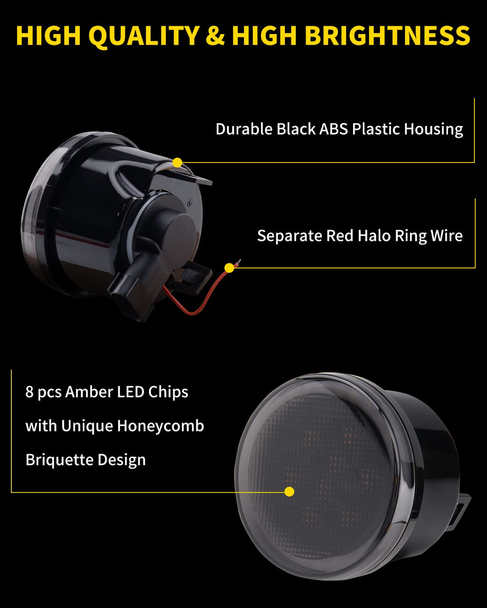 AUXLIGHT plug-and-play installation for quick Jeep Wrangler upgrades.