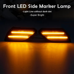 AUYICH plug-and-play side marker light with easy connector for quick installation.