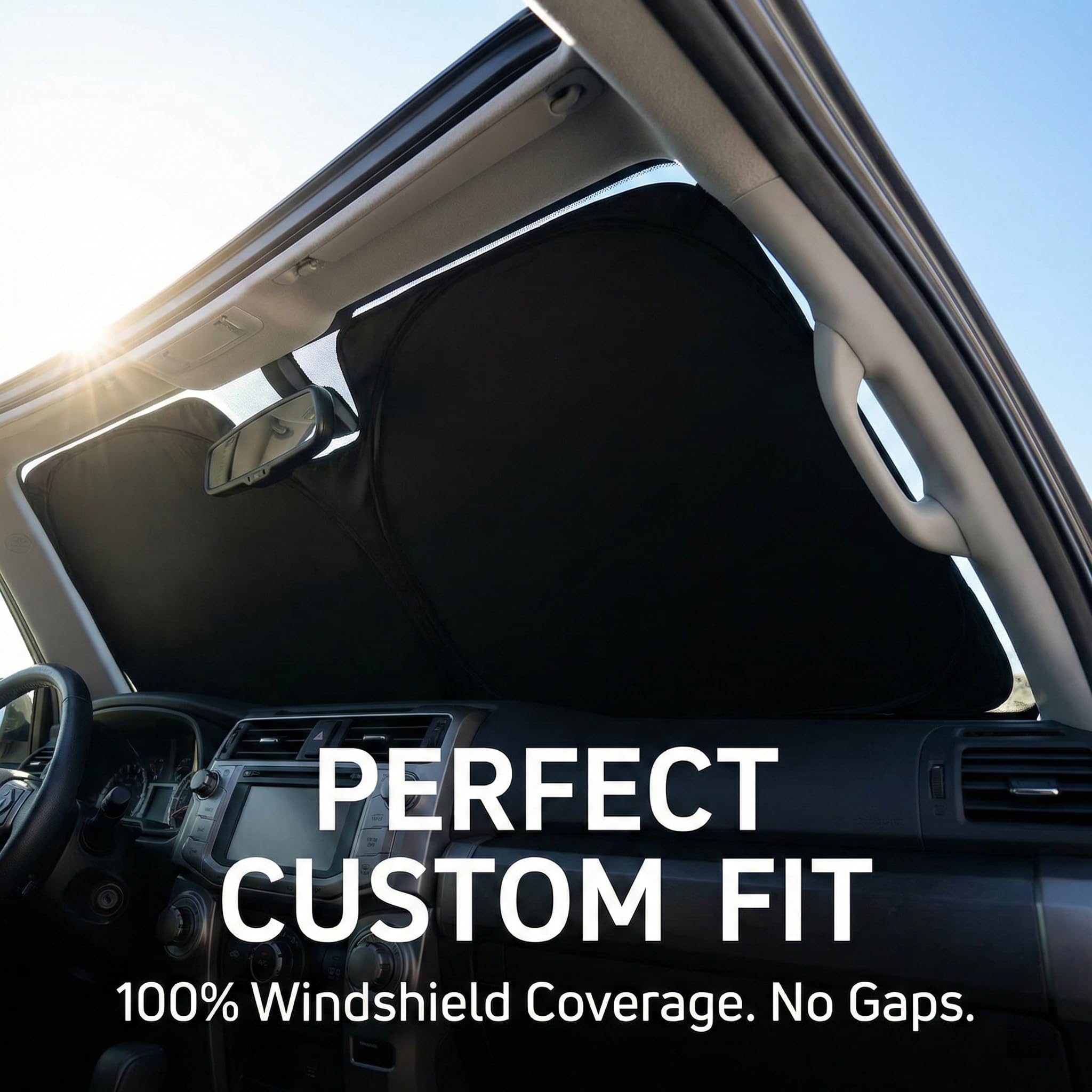 AuyNeas sun shade makes a thoughtful gift for Toyota 4Runner owners.