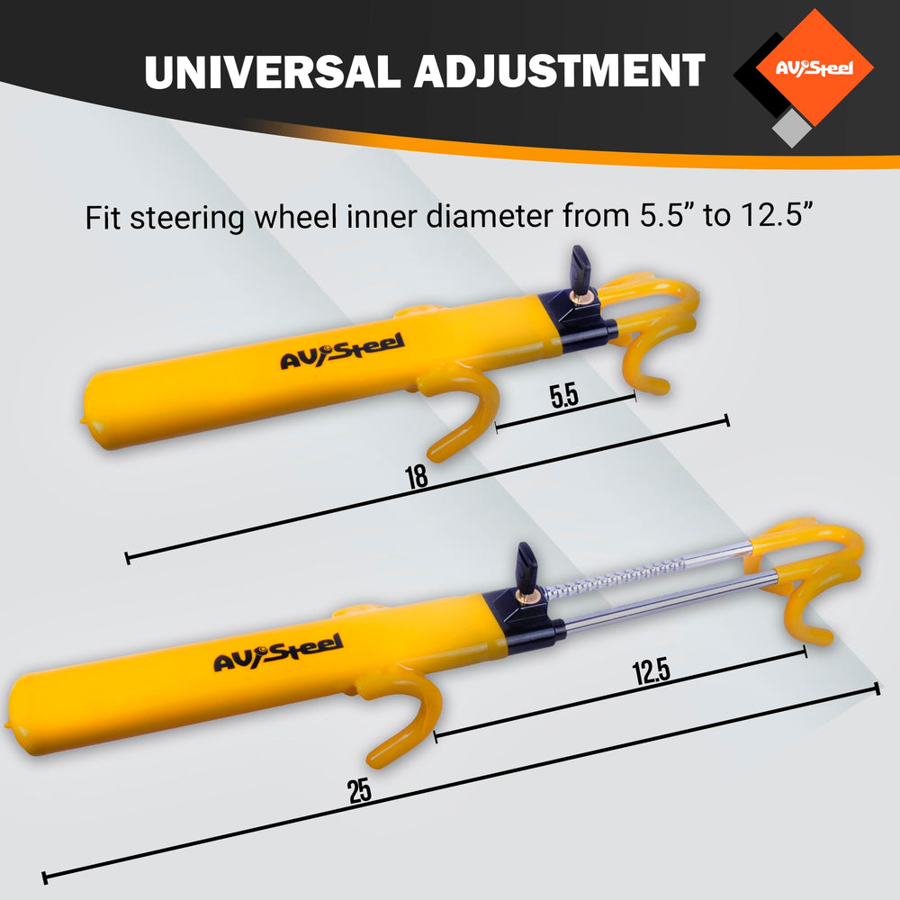 AV Steel heavy-duty steel construction resists sawing and prying