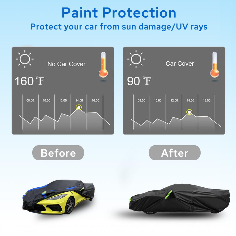 Avecrew Corvette cover indoor outdoor use for year-round protection