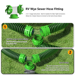 AVERONR clear elbow lets you monitor draining progress at a glance