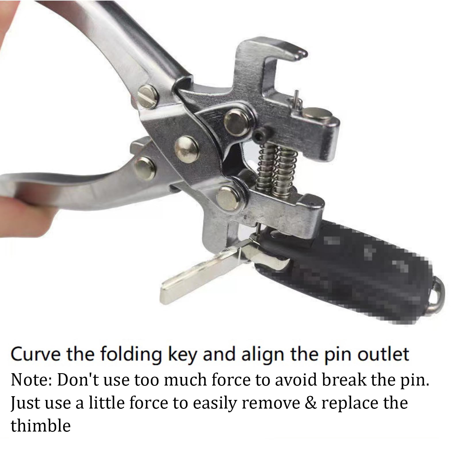AVETUL package includes pliers, two pins, and a magnet for ready use
