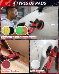 AVID POWER 7-inch wool buffing bonnet delivering swirl-free finishes.