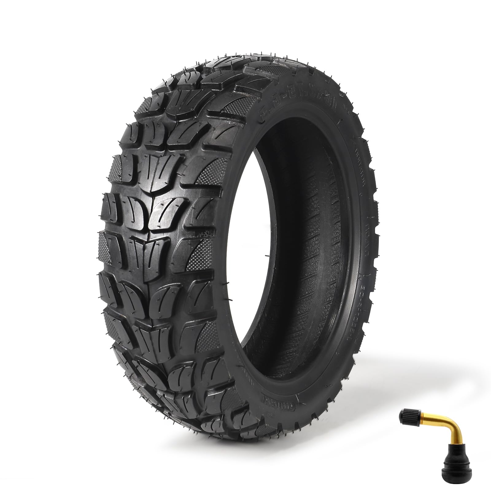 AVOKIN 10x2.75-6.5 off-road tire side view for city and trail use