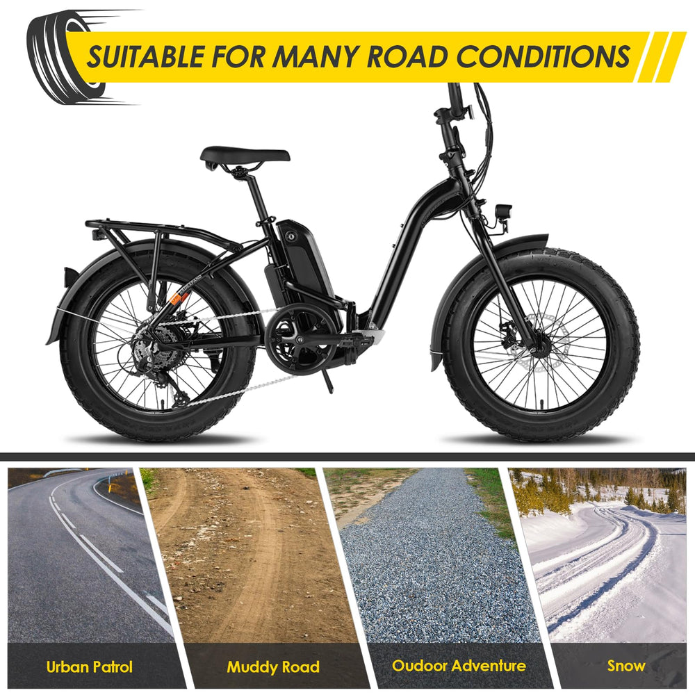 AVOKIN complete replacement set for folding e-bikes and scooters