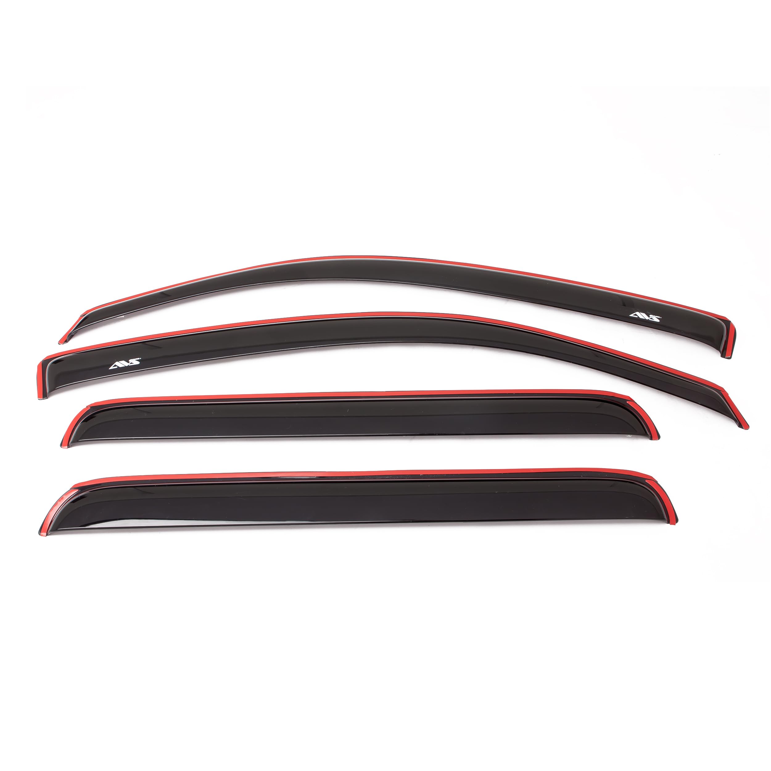 Auto Ventshade AVS in-channel rain guards on Ford F-150 deliver fresh air while blocking rain.