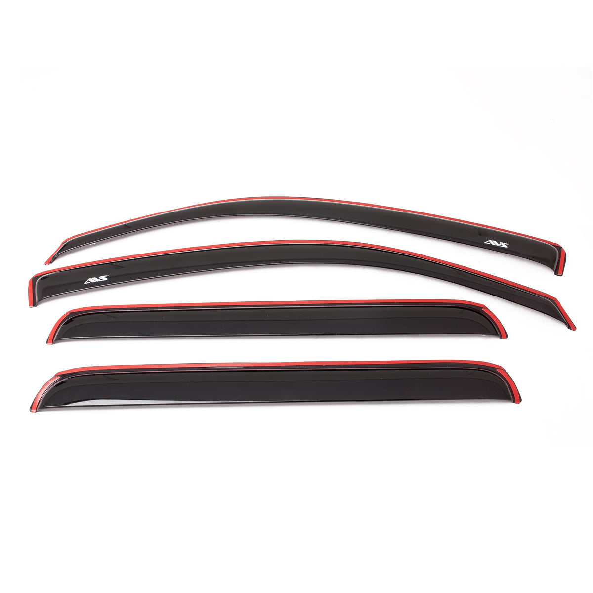 Auto Ventshade AVS in-channel rain guards on Ford F-150 deliver fresh air while blocking rain.