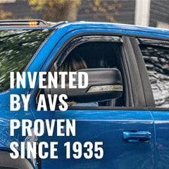 Auto Ventshade AVS in-channel guards for F-150 Raptor keep weather out and odors in check.