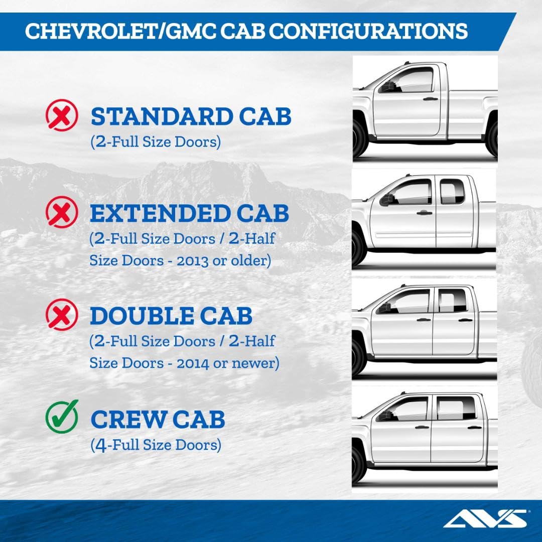 Auto Ventshade AVS rain guards USA-made with durable materials for long-lasting use