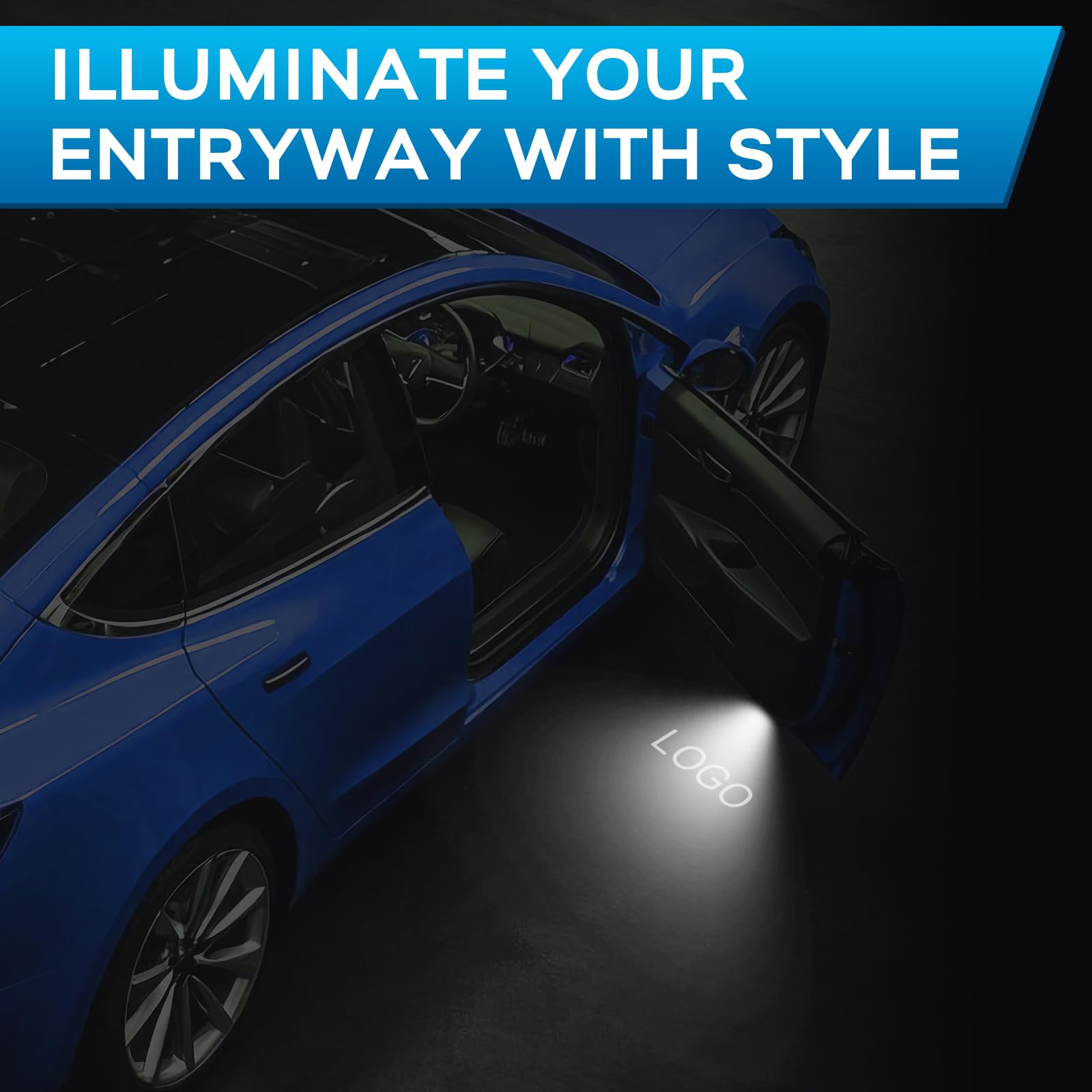Avsty Tesla puddle light 2-pack for convenient upgrade
