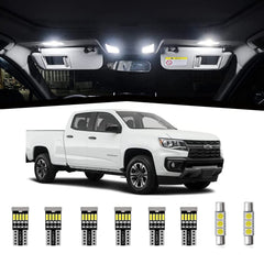 AWALITED interior light kit for Colorado and Canyon enhances cabin visibility with crisp 6000K white light