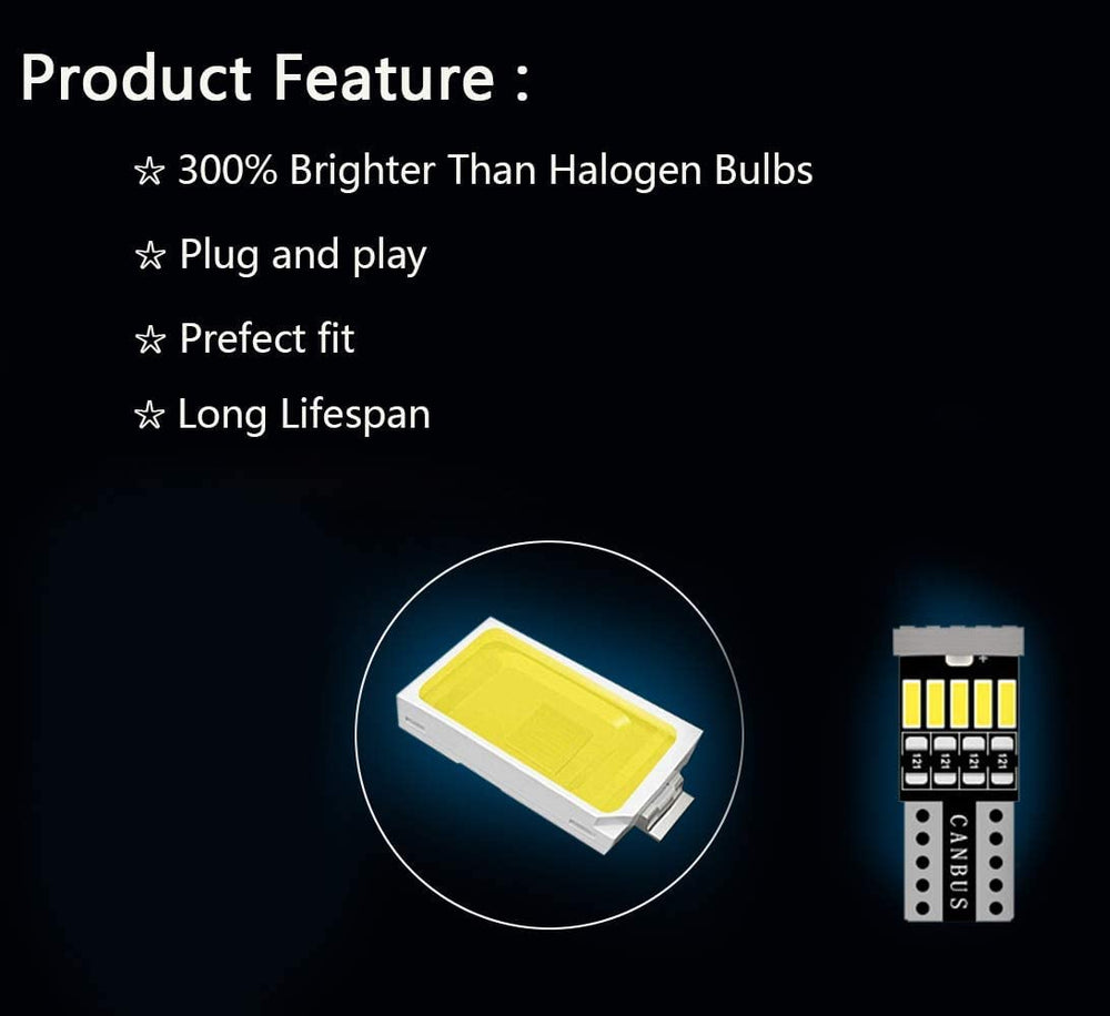 AWALITED Highlander LED bulbs kit replaces stock bulbs with a plug-and-play install.