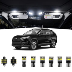 AWALITED RAV4 full interior LED kit improving cabin illumination and readability