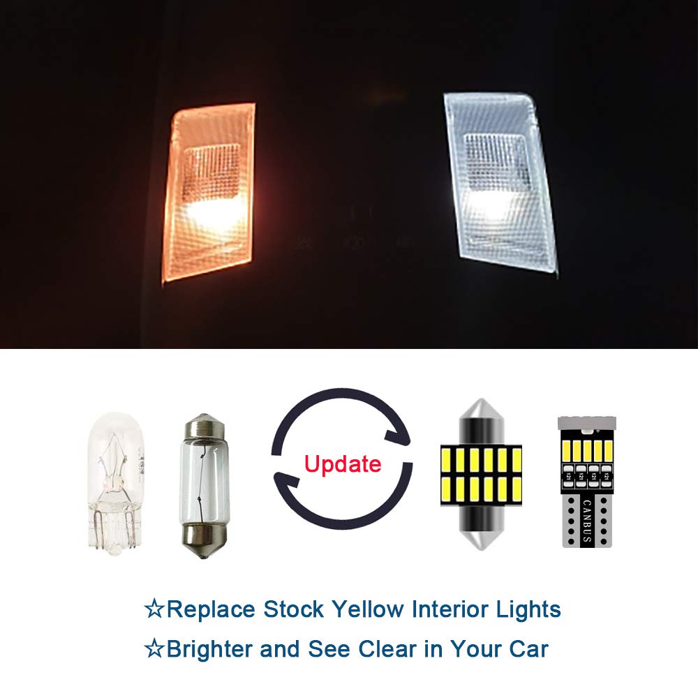 AWALITED RAV4 map light LED for clearer night navigation