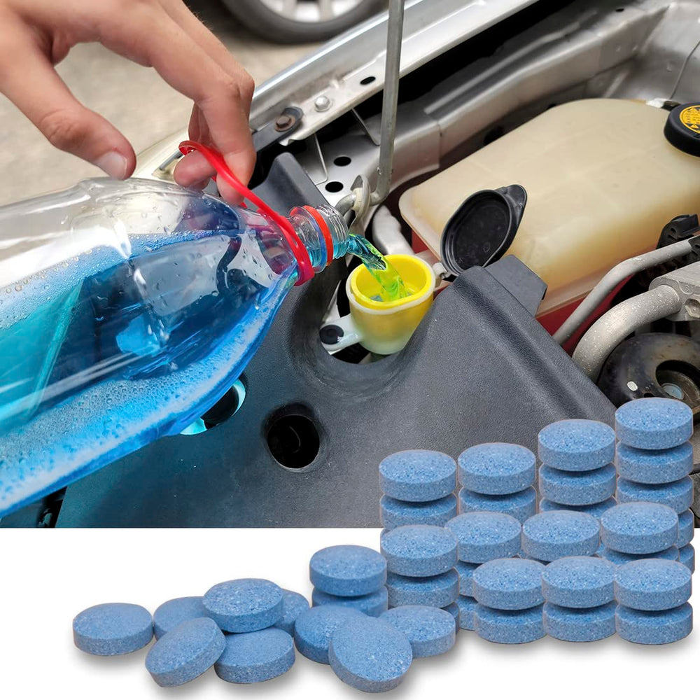 awave bloom portable 200-tablet pack for long-term windshield care