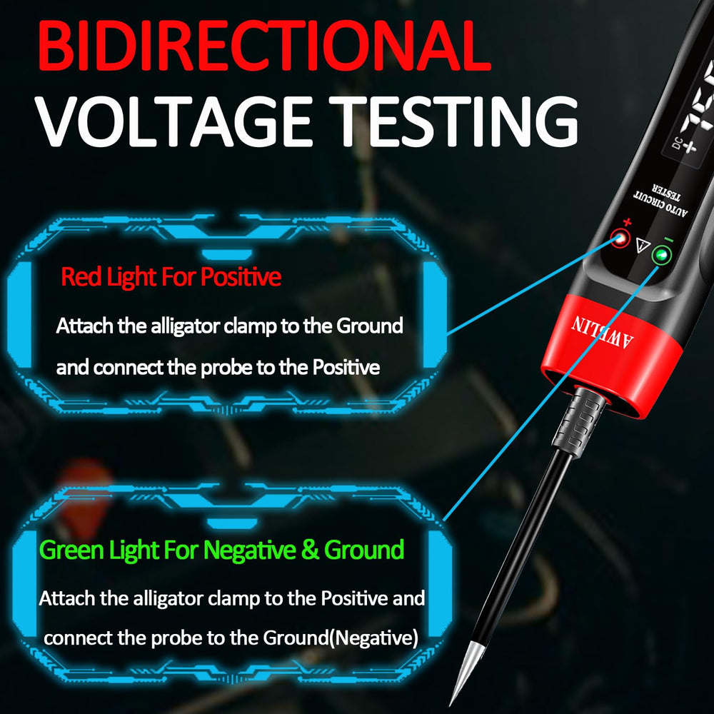 AWBLIN test light buzzer signals during active testing