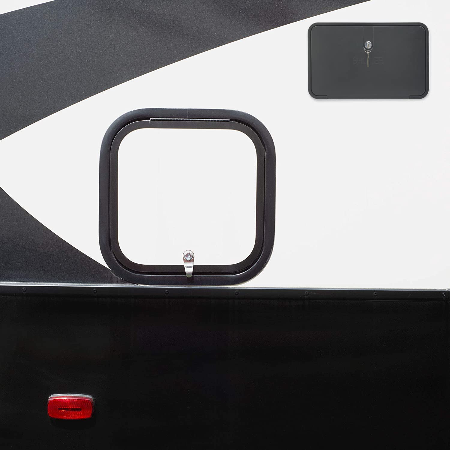 Awelife exterior box features 1/2-inch NPS connection for simple hookups.