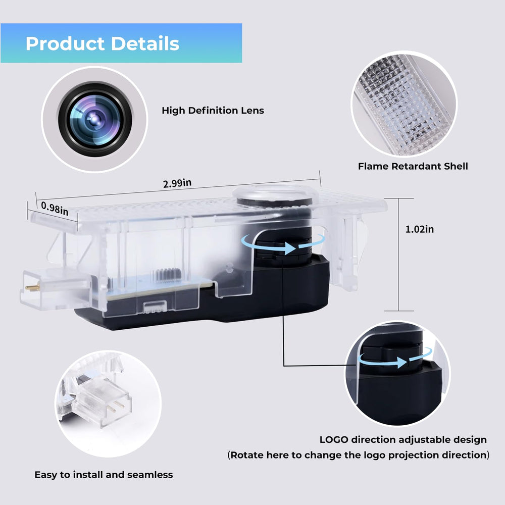 Awizpa aluminum-shell projector delivers durable, heat-resistant construction.