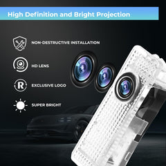 Awizpa LED door light enhances nighttime visibility with stylish door lighting.