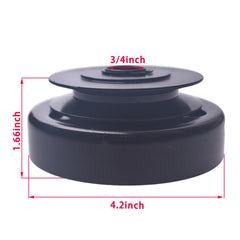 awtetpje clutch connected to 1/2 AB style belt for reliable transfer