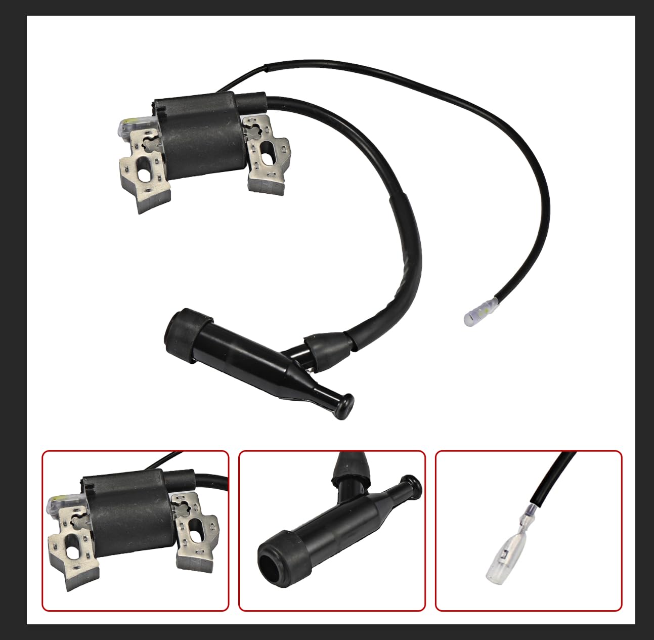 awtetpje ignition coil copper windings close-up emphasizes durable copper construction