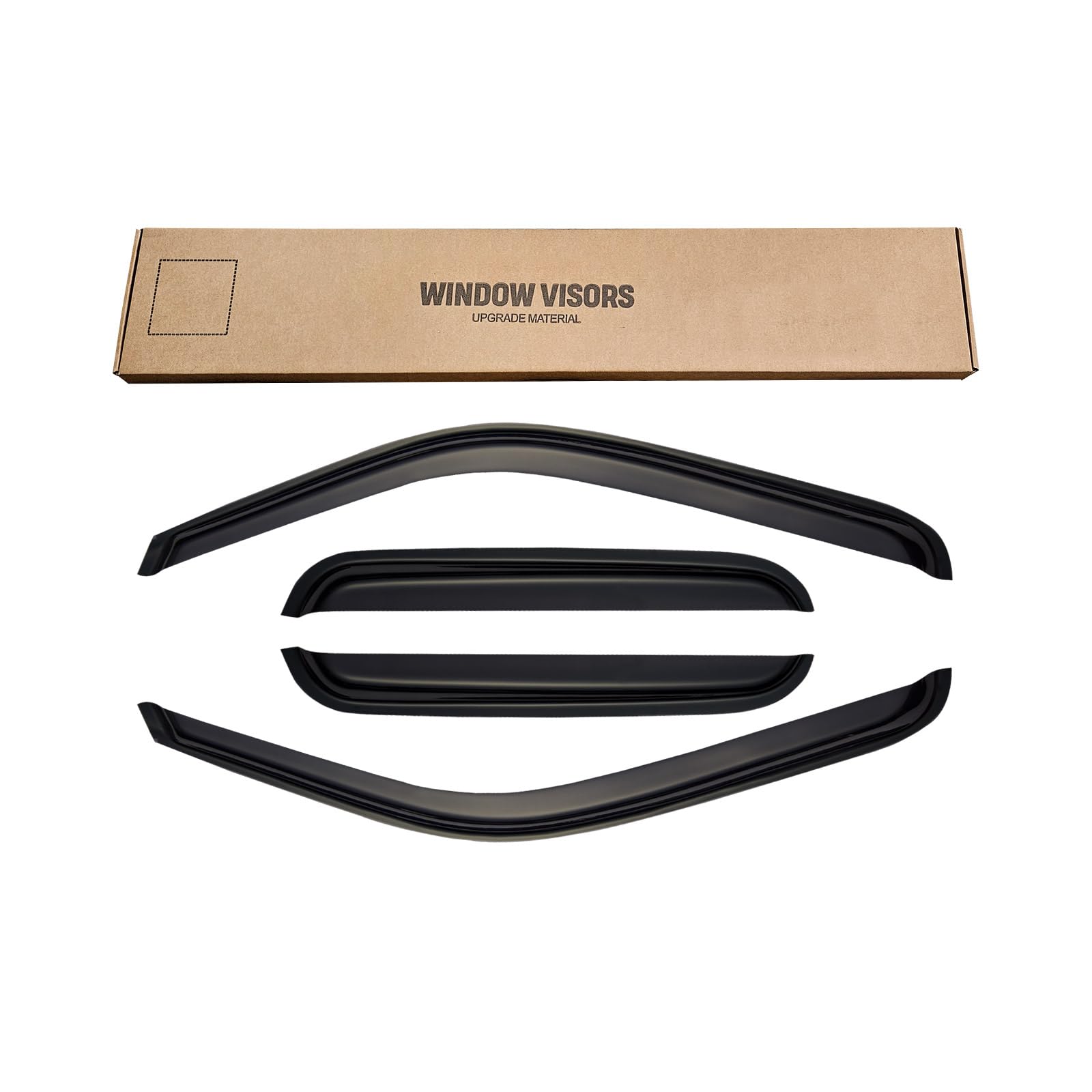 AWVRG 4-pack window guards provide an easy upgrade across your truck family.