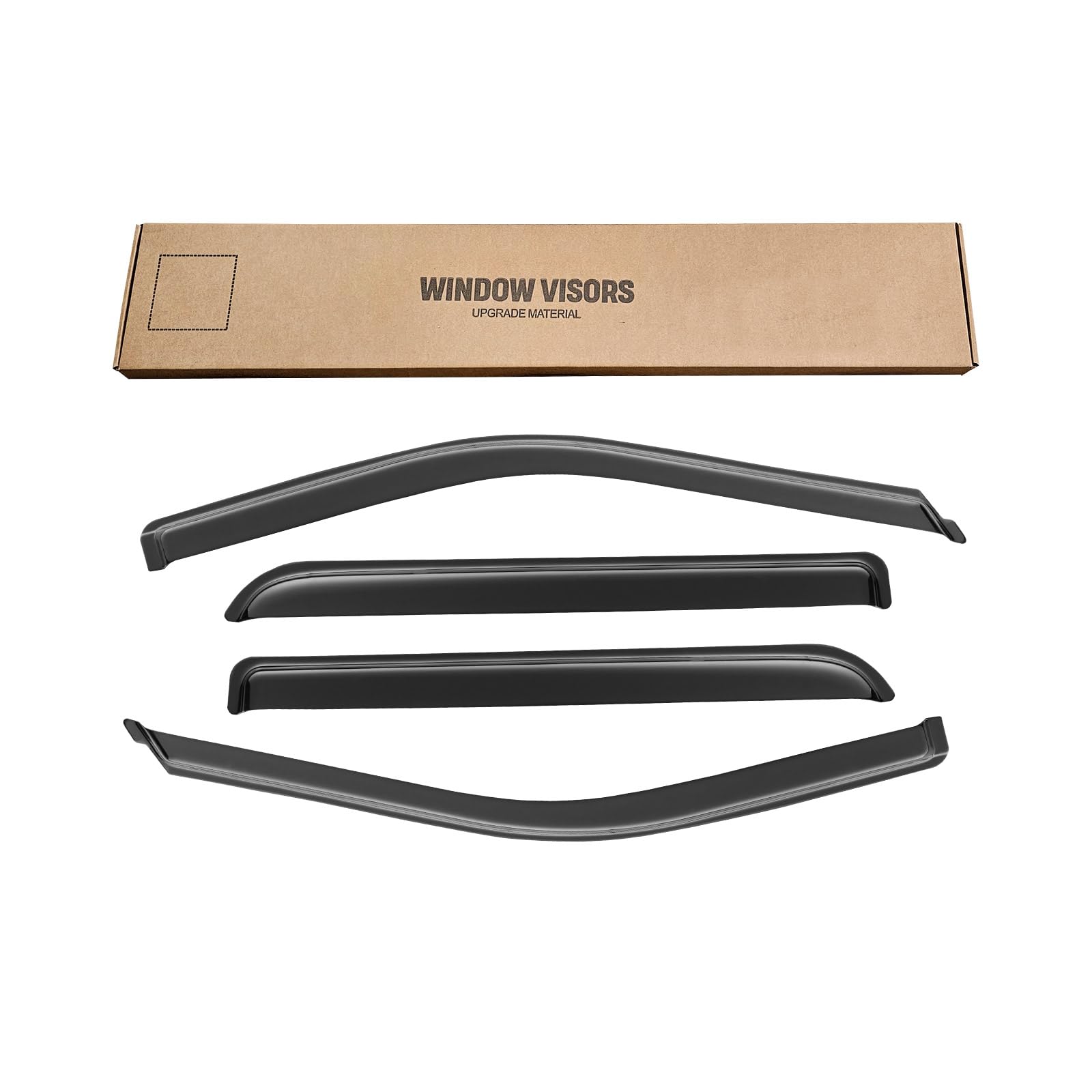 AWVRG durable acrylic rain guard highlighting clarity and long-lasting performance.