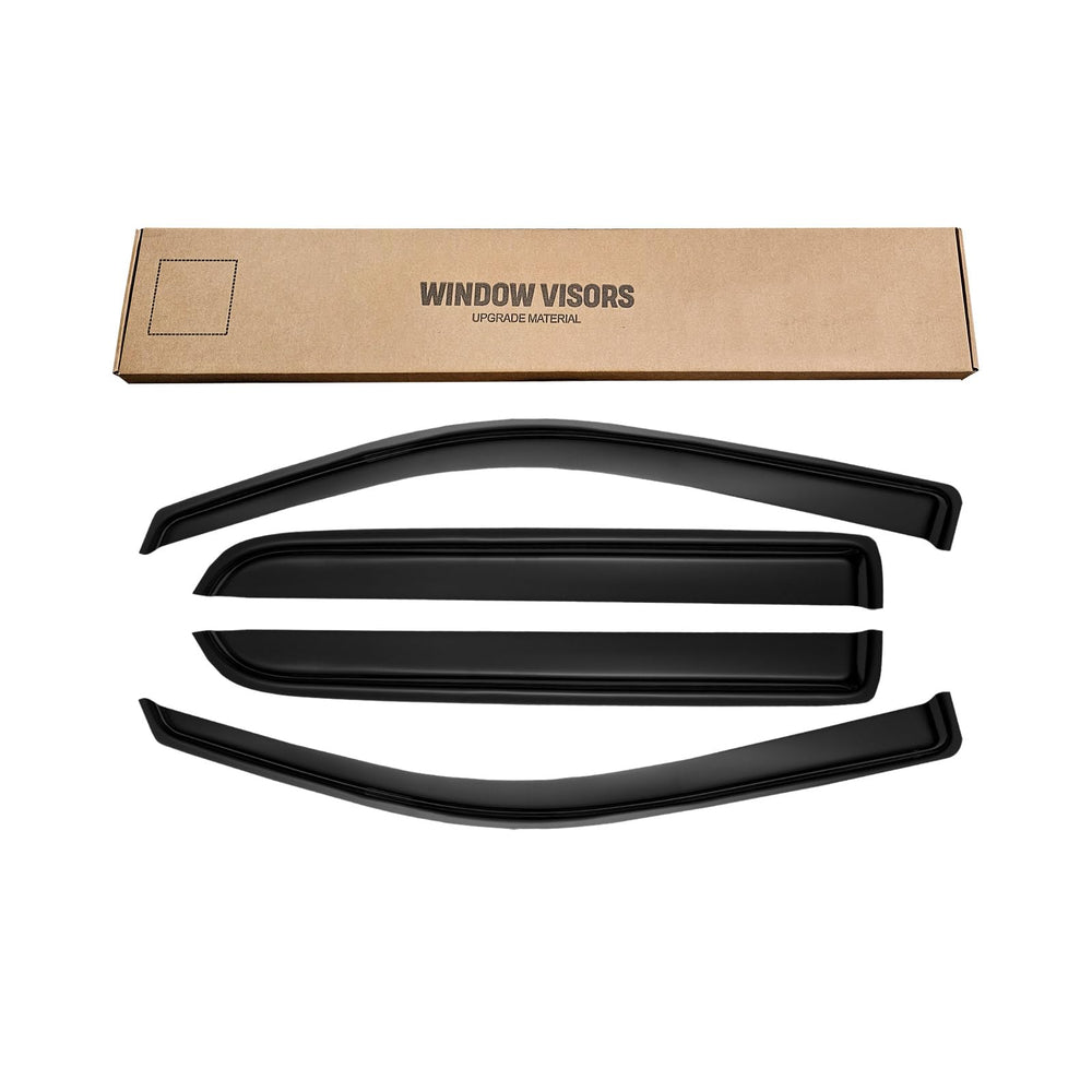 AWVRG outside-mount window visor with adhesive install, simple tool-free setup