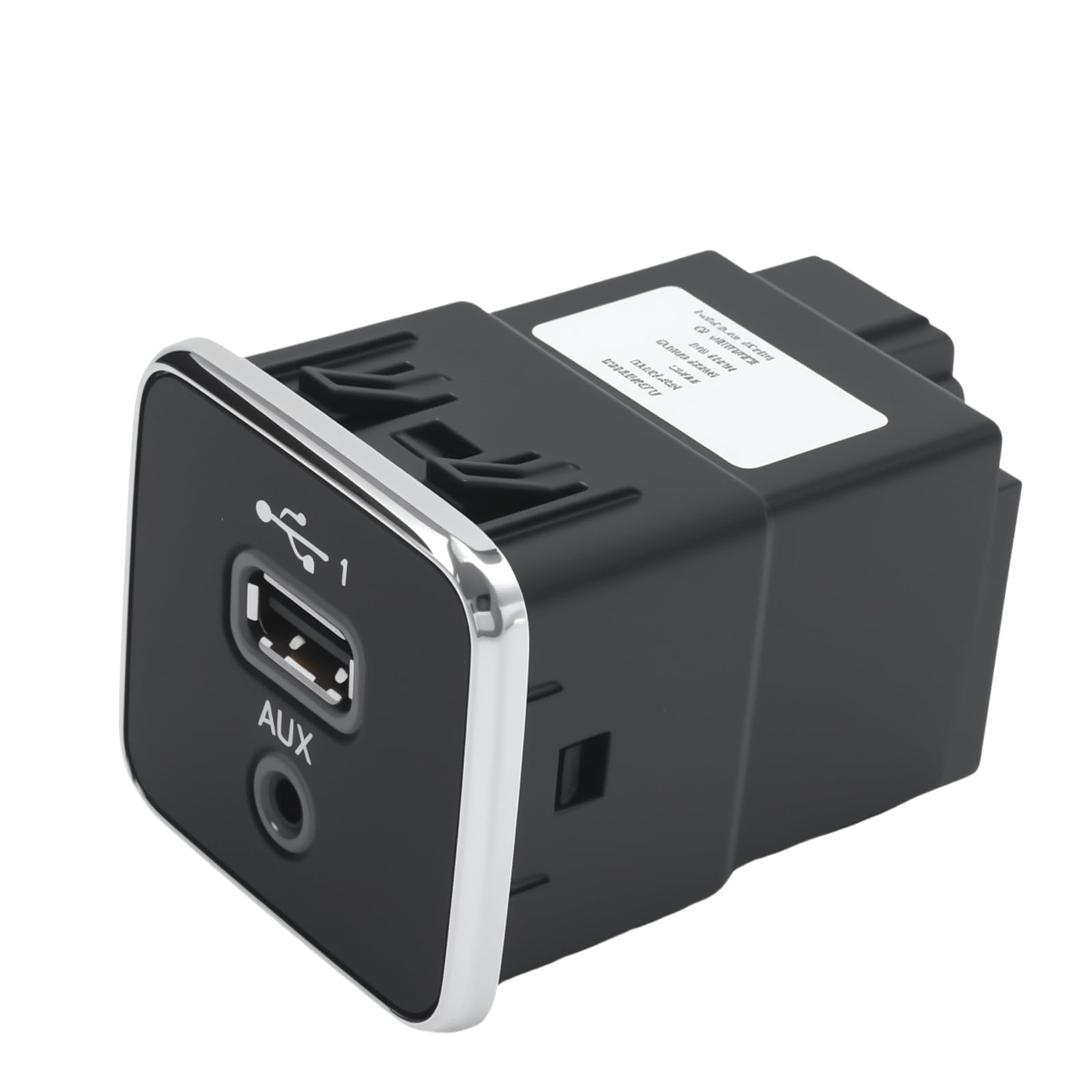 AXGSRV aux direct connection for Jeep with minimal interference sound.