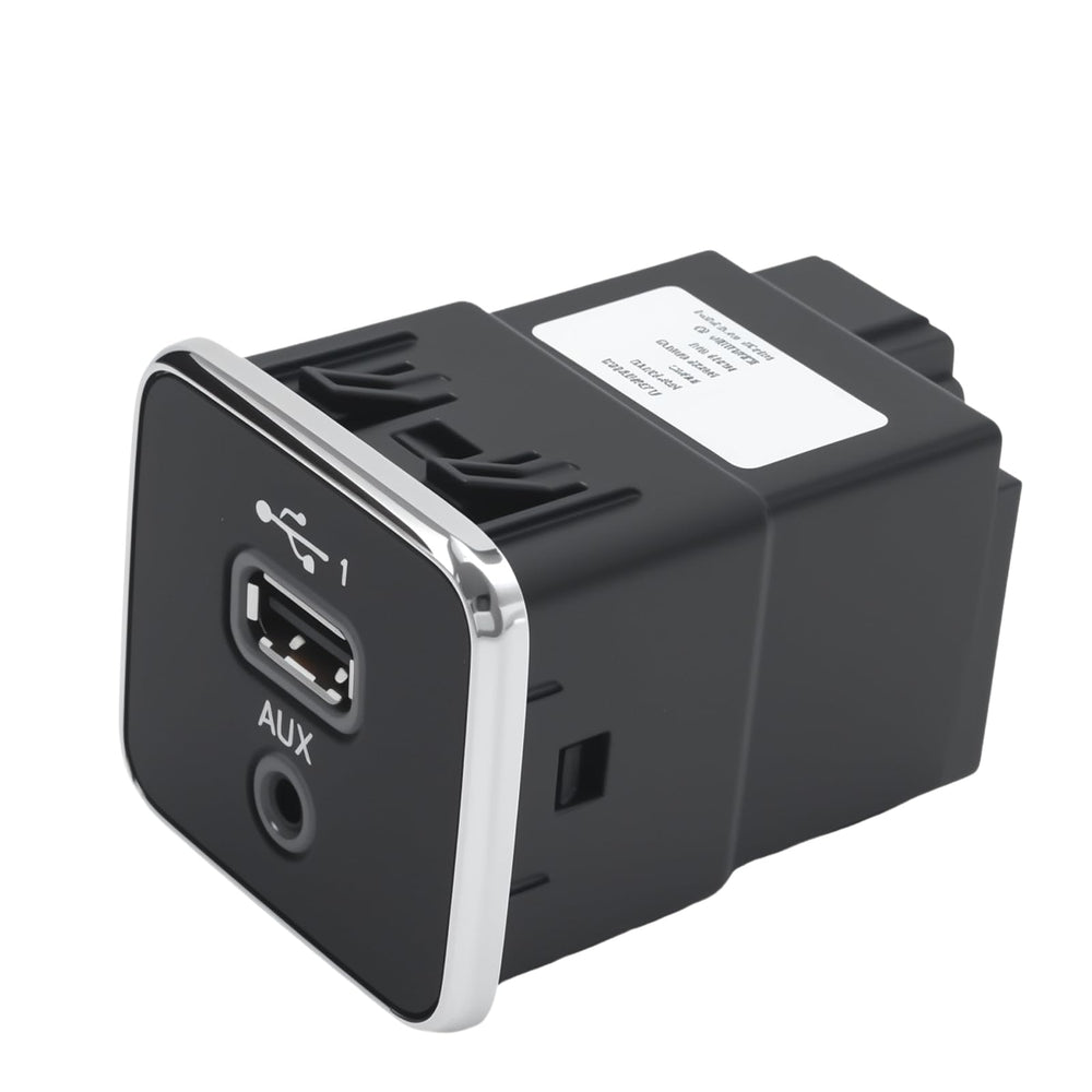 AXGSRV aux direct connection for Jeep with minimal interference sound.