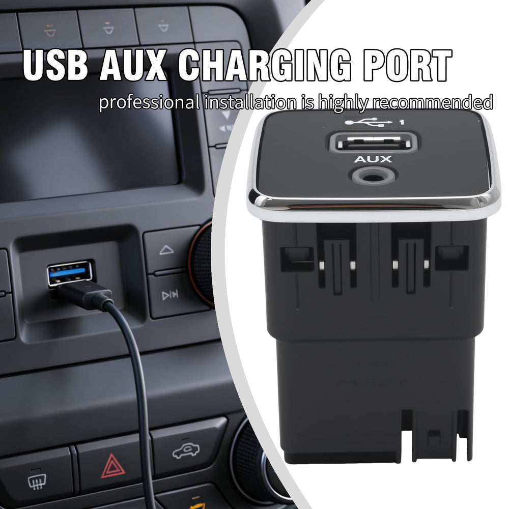 AXGSRV Jeep Cherokee replacement USB port image, easy installation.