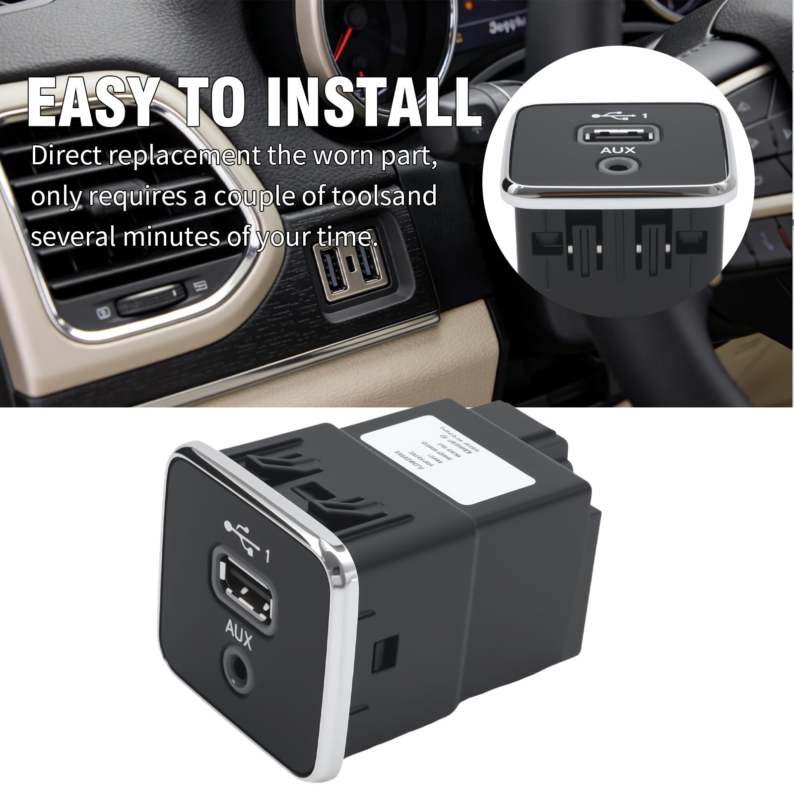 AXGSRV plug-and-play solution for Jeep Compass and Cherokee.