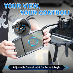 AXIMIRON extenders with reinforced clamps for secure mounting