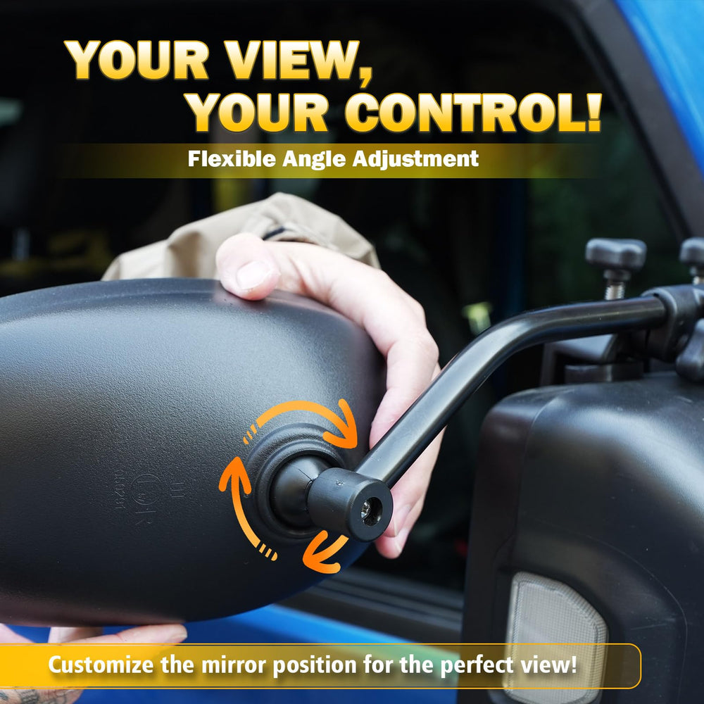 AXIMIRON tool-free installation with two knobs and manual guidance
