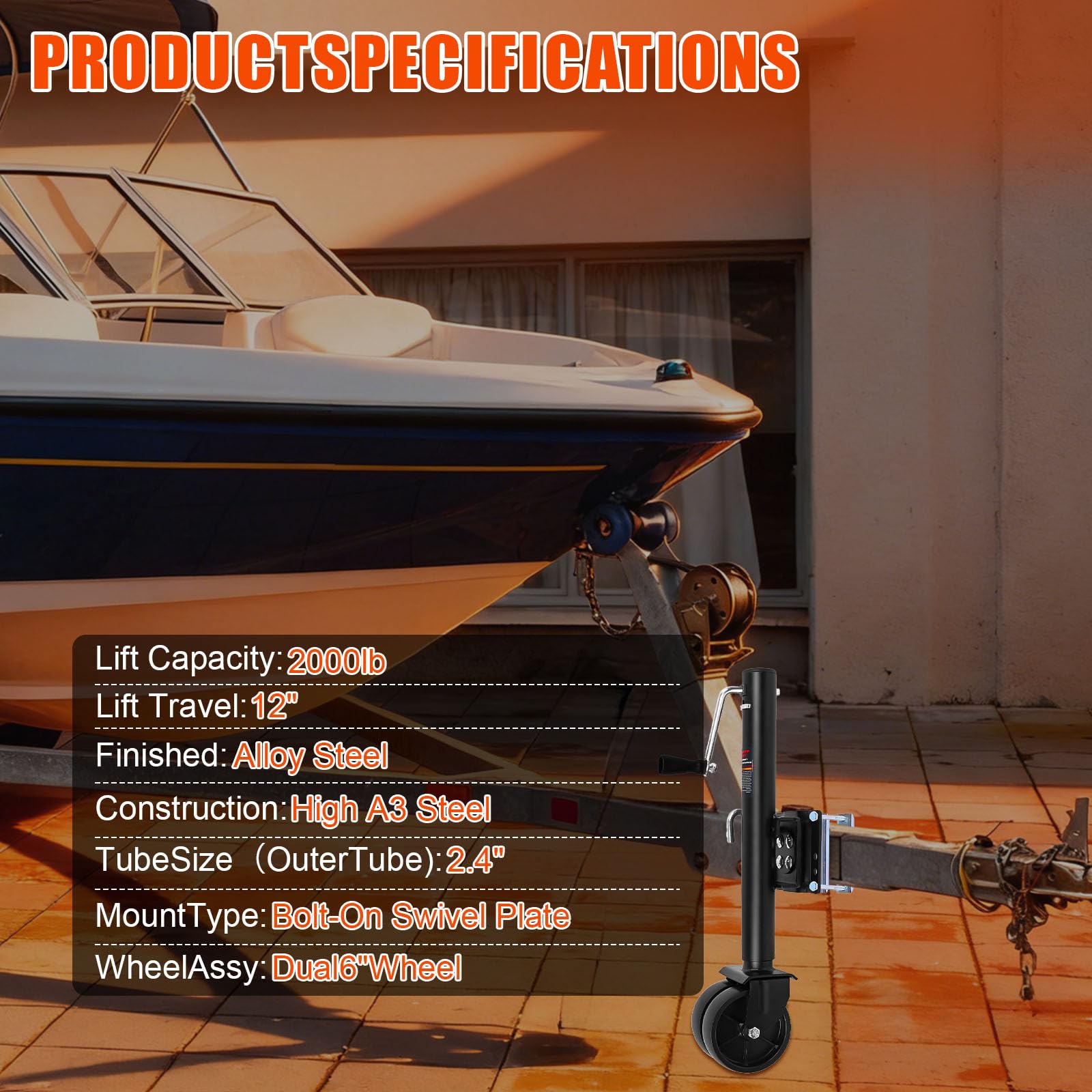 Axiovate black powder coat finish resists corrosion in harsh conditions.