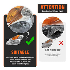 AXLAHA headlight clear lens assembly boosts brightness and clarity on the road.