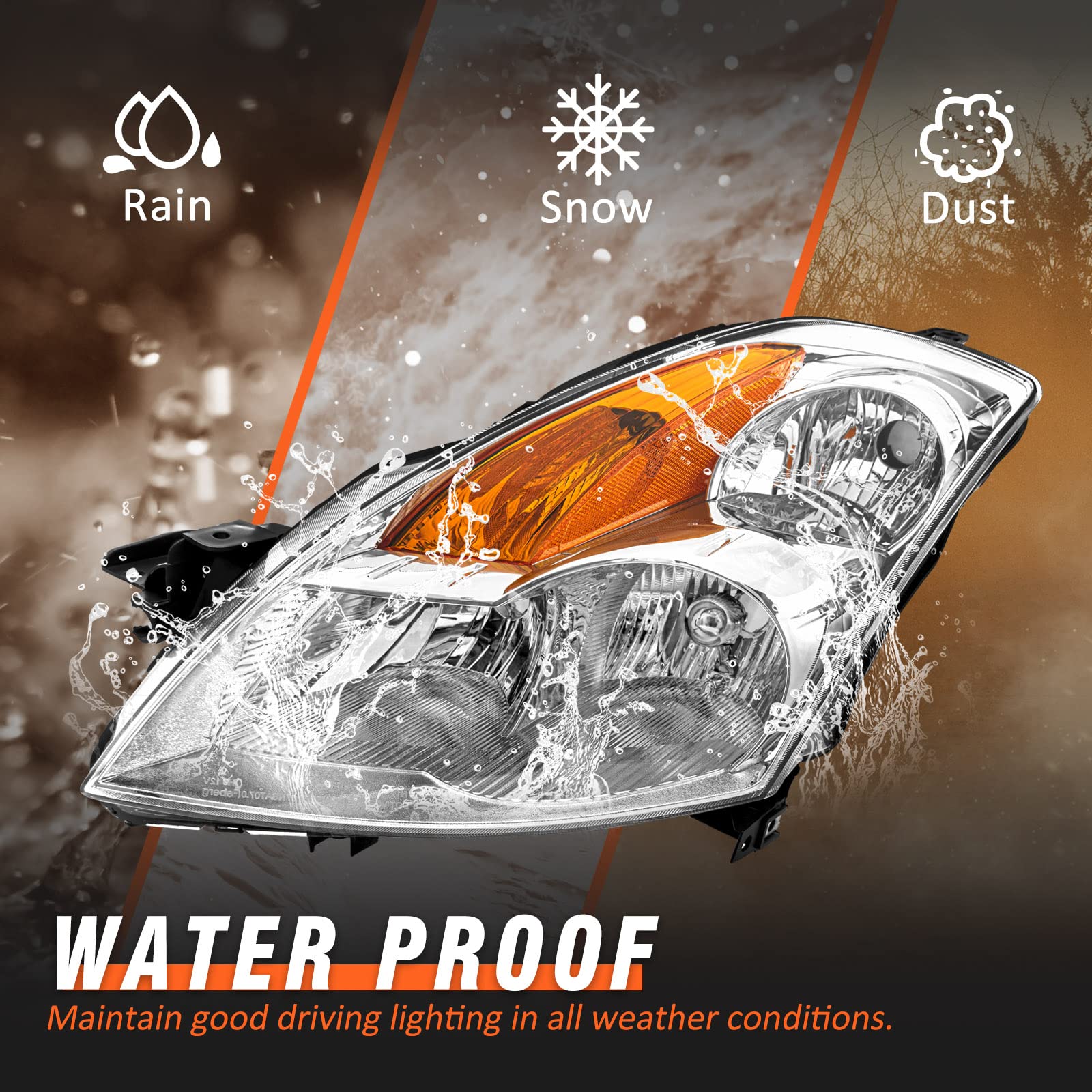 AXLAHA headlight plug-and-play installation saves time during replacement.
