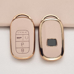 Axtrulix handmade stitching on key fob cover shows durable craftsmanship.