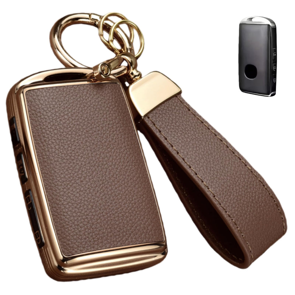 Axtrulix Mazda key fob cover upper leather for premium grip and protection.