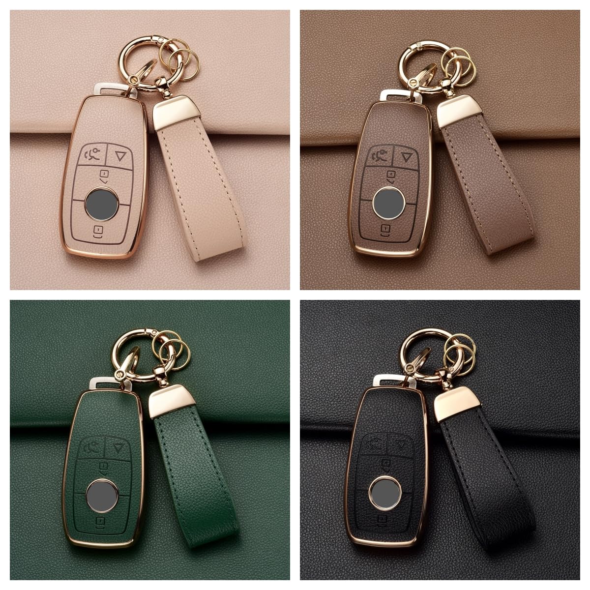 Axtrulix Mercedes key cover arrives in elegant gift packaging for refined gifting.